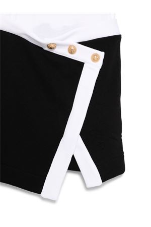 Skirt-Panel Dress BALMAIN PARIS KIDS | BW1B71Z0081100NE